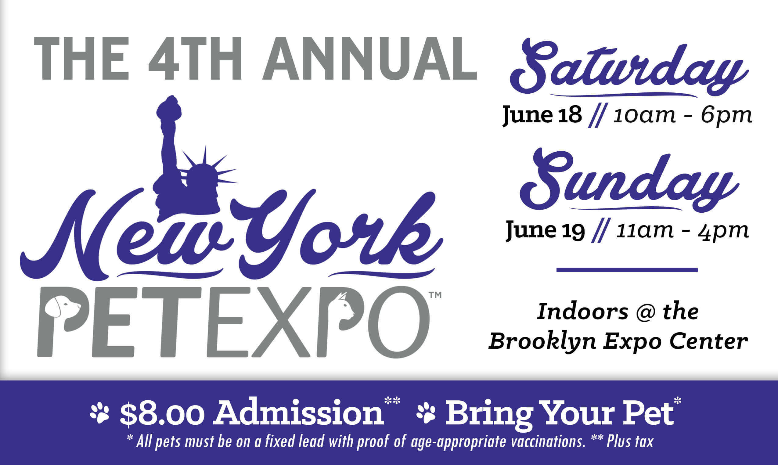 Mark your calendars for New York Pet Expo